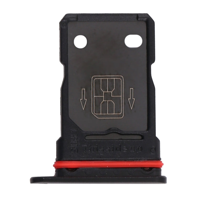 For OnePlus 9R SIM Card Tray + SIM Card Tray (Black) by buy2fix