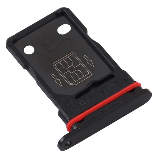 For OnePlus 9R SIM Card Tray + SIM Card Tray (Black) - Card Tray by buy2fix | Online Shopping UK | buy2fix