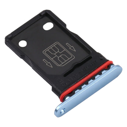 For OnePlus 9R SIM Card Tray + SIM Card Tray (Blue) - Card Tray by buy2fix | Online Shopping UK | buy2fix