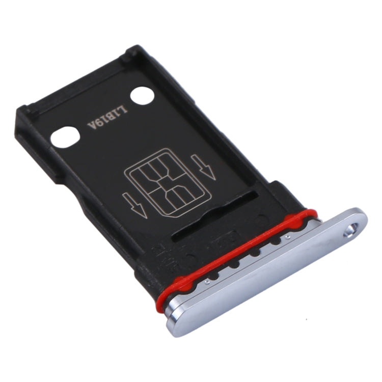 For OnePlus 9 Pro SIM Card Tray + SIM Card Tray (Silver) - Card Tray by buy2fix | Online Shopping UK | buy2fix