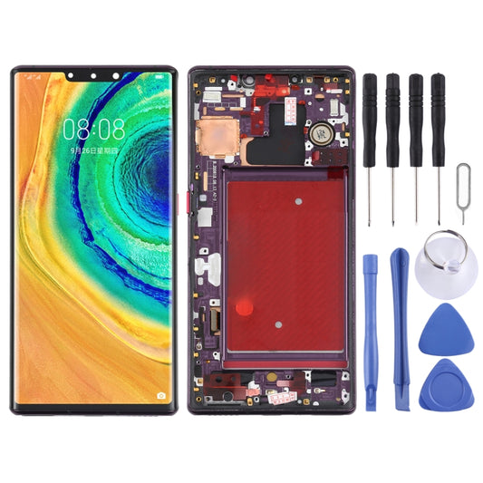 Original OLED LCD Screen for Huawei Mate 30 Pro Digitizer Full Assembly with Frame (Purple) - LCD Screen by buy2fix | Online Shopping UK | buy2fix