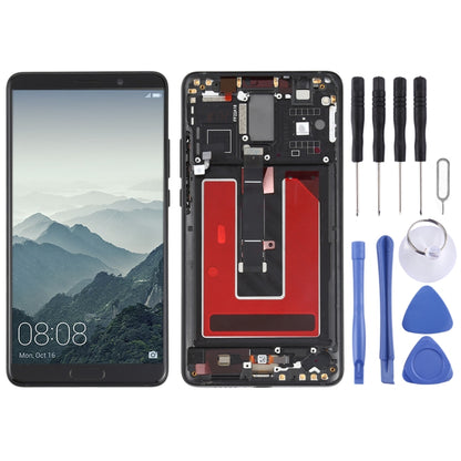 Original OLED LCD Screen for Huawei Mate 10 Digitizer Full Assembly with Frame(Black) - LCD Screen by buy2fix | Online Shopping UK | buy2fix