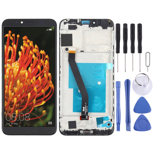 OEM LCD Screen for Huawei Y6 (2018) Digitizer Full Assembly with Frame(Black) - LCD Screen by buy2fix | Online Shopping UK | buy2fix