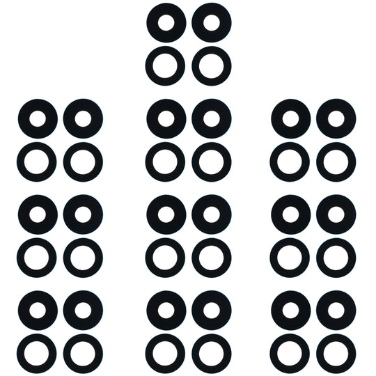 Objectif de caméra arrière 10 pièces, pour OPPO Reno4 SE/A93 4G/OPPO Reno4 F/Reno4 Lite/F17 Pro PEAT00 PEAM00