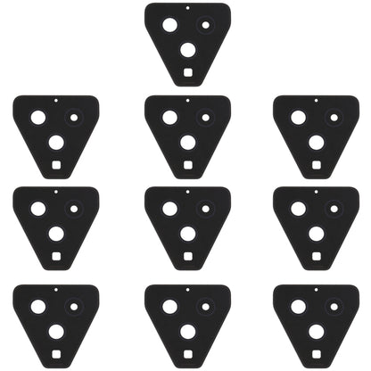 10 PCS Back Camera Lens for Xiaomi Black Shark 3 KLE-H0 KLE-A0 - Camera by buy2fix | Online Shopping UK | buy2fix