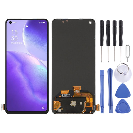 Original OLED Material LCD Screen and Digitizer Full Assembly for OPPO Reno5 5G / Reno7 5G PEGM00 PEGT00 - LCD Screen by buy2fix | Online Shopping UK | buy2fix