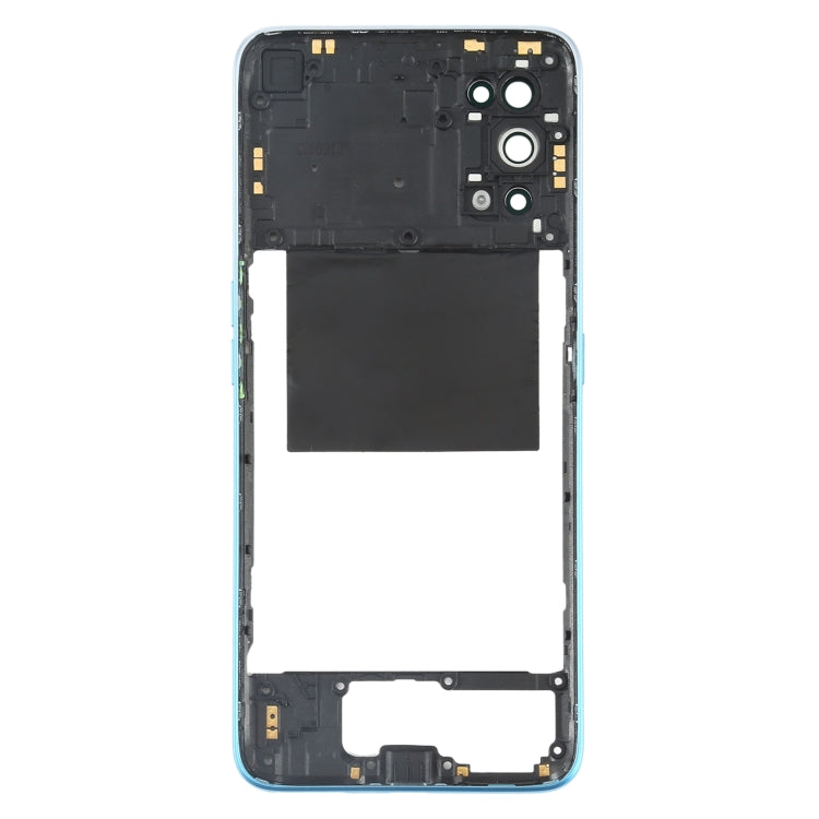For OPPO Realme X7 Middle Frame Bezel Plate (Blue) - Frame Bezel Plate by buy2fix | Online Shopping UK | buy2fix