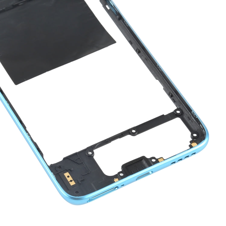 For OPPO Realme X7 Middle Frame Bezel Plate (Blue) - Frame Bezel Plate by buy2fix | Online Shopping UK | buy2fix