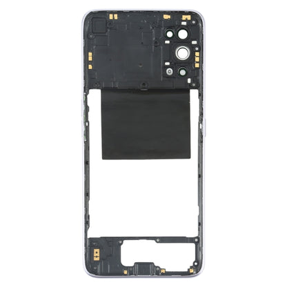 For OPPO Realme X7 Middle Frame Bezel Plate (Purple) - Frame Bezel Plate by buy2fix | Online Shopping UK | buy2fix