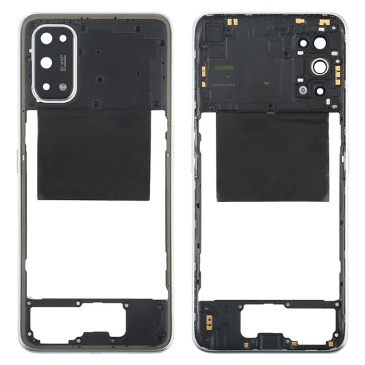 For OPPO Realme X7 Middle Frame Bezel Plate (White) - Frame Bezel Plate by buy2fix | Online Shopping UK | buy2fix
