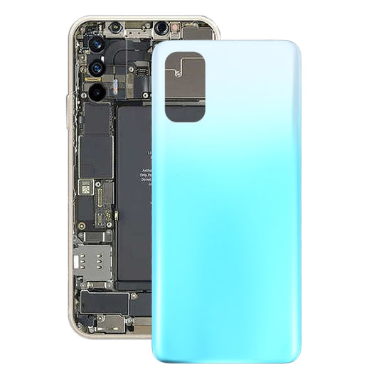 For OPPO Realme X7 Battery Back Cover (Blue) - Back Cover by buy2fix | Online Shopping UK | buy2fix