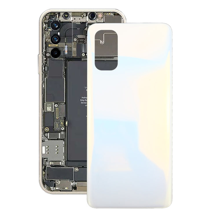 For OPPO Realme X7 Battery Back Cover (White) - Back Cover by buy2fix | Online Shopping UK | buy2fix