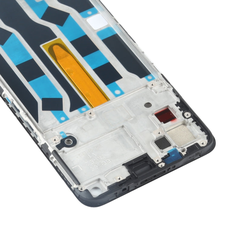 For OPPO Reno5 K PEGM10 Front Housing LCD Frame Bezel Plate - Frame Bezel Plate by buy2fix | Online Shopping UK | buy2fix