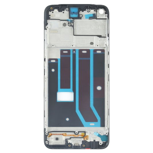 For OPPO A32 PDVM00 Front Housing LCD Frame Bezel Plate - Frame Bezel Plate by buy2fix | Online Shopping UK | buy2fix