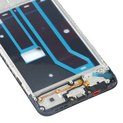 For OPPO A32 PDVM00 Front Housing LCD Frame Bezel Plate - Frame Bezel Plate by buy2fix | Online Shopping UK | buy2fix