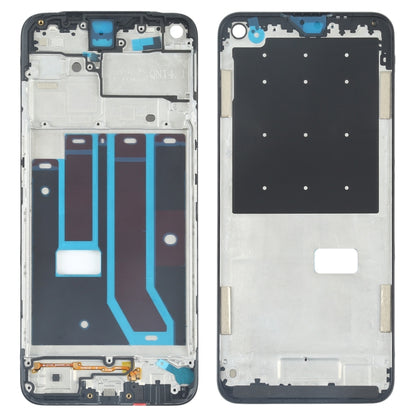 For OPPO A32 PDVM00 Front Housing LCD Frame Bezel Plate - Frame Bezel Plate by buy2fix | Online Shopping UK | buy2fix