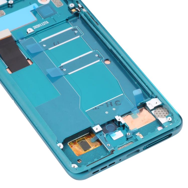 Original LCD Screen for TCL 10 Pro Digitizer Full Assembly with Frame (Green) - For TCL by buy2fix | Online Shopping UK | buy2fix