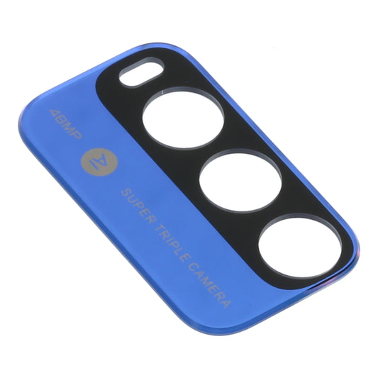 10 PCS Back Camera Lens for Xiaomi Redmi Note 9 4G M2010J19SC (Blue) - Camera by buy2fix | Online Shopping UK | buy2fix
