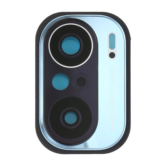 Kameraobjektivabdeckung für Xiaomi Redmi K40 (48MP) M2012K11AC (Blau)