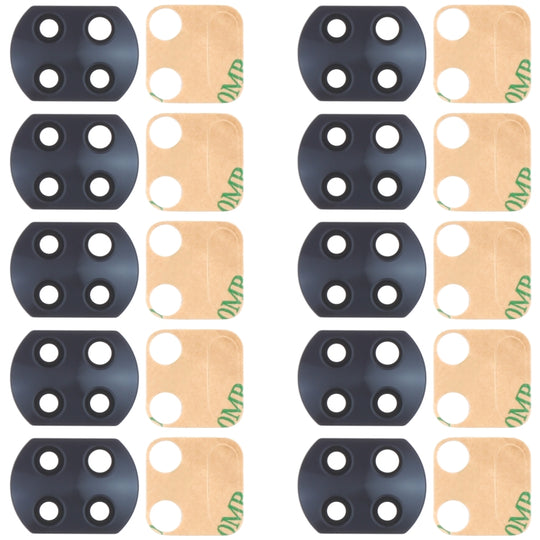 10 PCS Back Camera Lens for Xiaomi Mi 10T Lite 5G M2007J17G