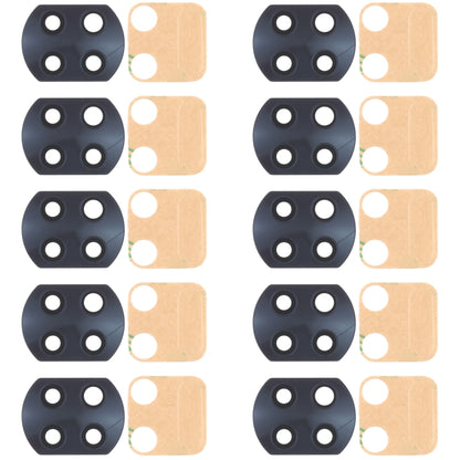 10 PCS Back Camera Lens for Xiaomi Redmi Note 9T 5G M2007J22G - Camera by buy2fix | Online Shopping UK | buy2fix