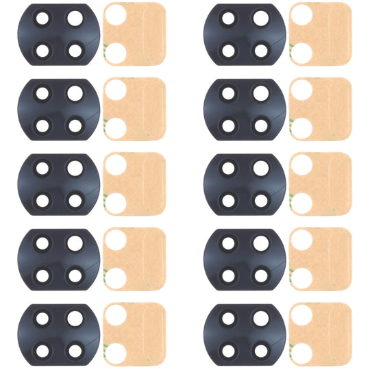 10 PCS Back Camera Lens for Xiaomi Redmi Note 9T 5G M2007J22G