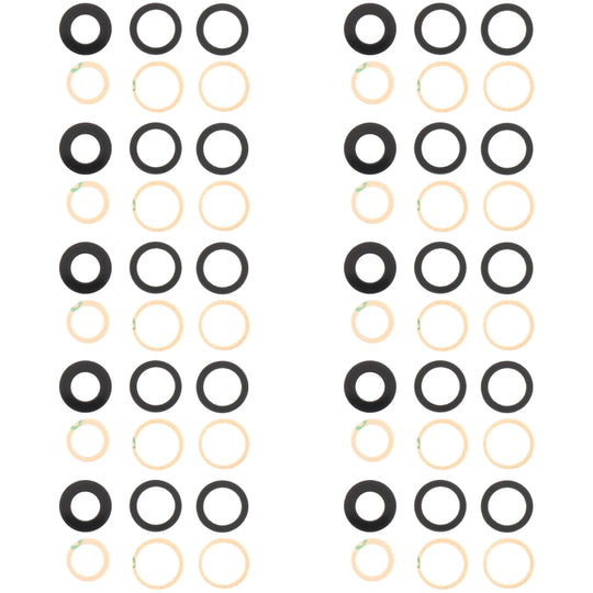 For OPPO Reno5 Pro 5G PDSM00 PDST00 CPH2201 10pcs Back Camera Lens