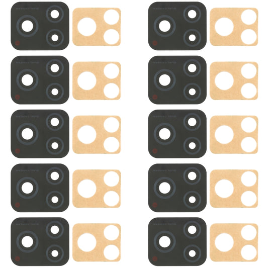 For Vivo Y31s 5G V2054A 10pcs Back Camera Lens - Camera Parts by buy2fix | Online Shopping UK | buy2fix