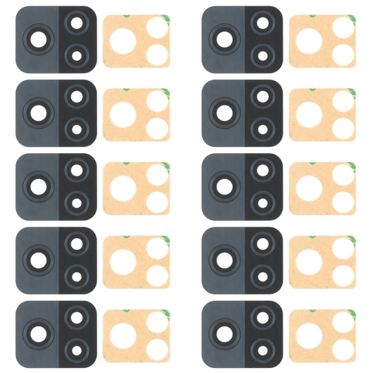 For Vivo iQOO U3 V2061A 10pcs Back Camera Lens - Camera Parts by buy2fix | Online Shopping UK | buy2fix
