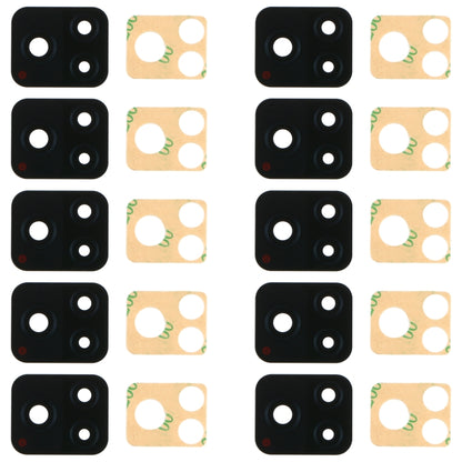 For Vivo Y52S V2057A 10pcs Back Camera Lens - Camera Parts by buy2fix | Online Shopping UK | buy2fix