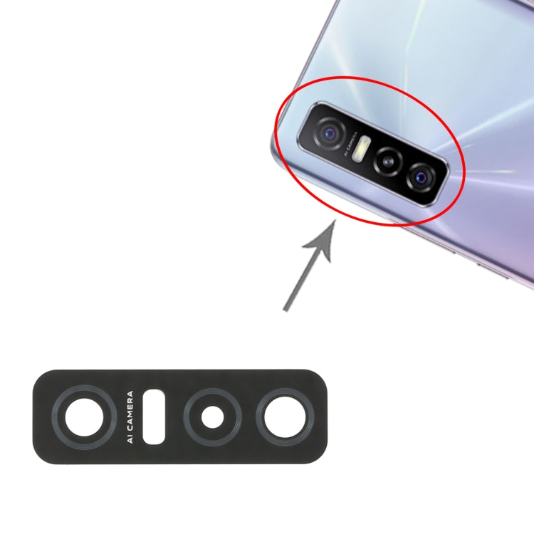 For Vivo Y73s / S7e 5G V2031A 10pcs Back Camera Lens - Camera Parts by buy2fix | Online Shopping UK | buy2fix