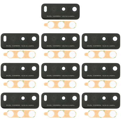 For Vivo Y11s / Y30 Standard / Y30G / Y12s / Y12a / Y12s 2021 10pcs Back Camera Lens - Camera Parts by buy2fix | Online Shopping UK | buy2fix