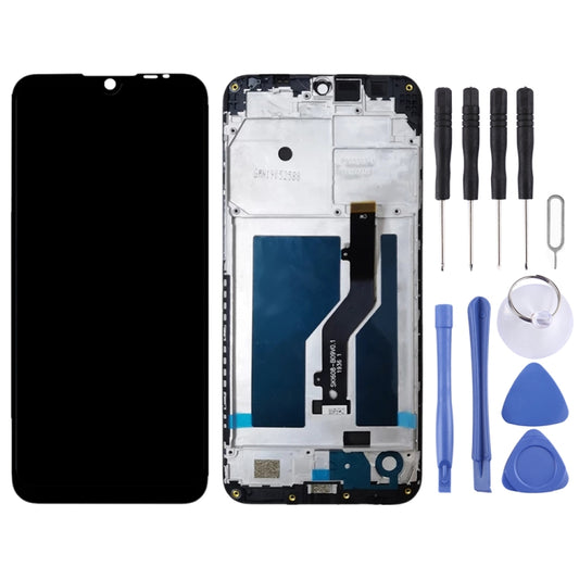 OEM LCD Screen for ZTE Blade A7 2019 2019RU  Digitizer Full Assembly with Frame（Black) - For ZTE by buy2fix | Online Shopping UK | buy2fix