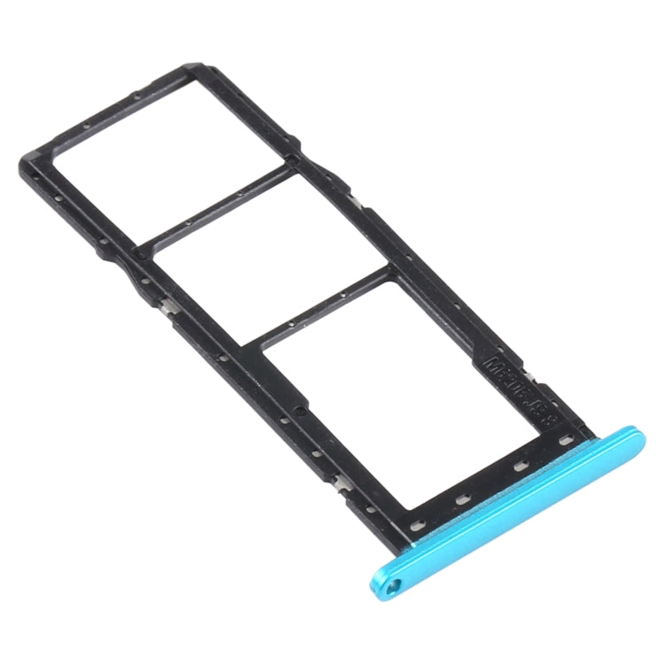 SIM Card Tray + SIM Card Tray + Micro SD Card Tray for Motorola Moto G8 Power Lite (Green) - Card Socket by buy2fix | Online Shopping UK | buy2fix