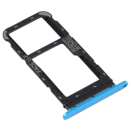 SIM Card Tray + SIM Card Tray / Micro SD Card Tray for Motorola Moto E7 Power PAMH0001IN PAMH0010IN PAMH0019IN (Blue) - Card Socket by buy2fix | Online Shopping UK | buy2fix