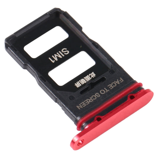 SIM Card Tray + SIM Card Tray for Xiaomi Mi 11 Pro (Red) - Card Tray by buy2fix | Online Shopping UK | buy2fix