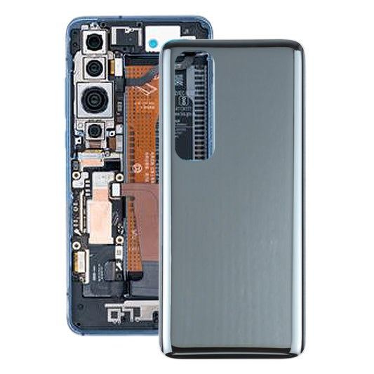 Original Battery Back Cover for Xiaomi Mi 10S(Black) - Back Cover by buy2fix | Online Shopping UK | buy2fix