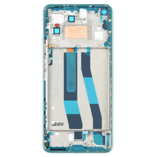 Original Front Housing LCD Frame Bezel Plate for Xiaomi Mi 11 Lite 5G / Mi 11 Youth/11 Lite 5G NE(Green) - Frame Bezel Plate by buy2fix | Online Shopping UK | buy2fix