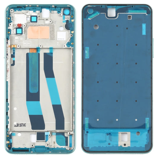 Original Front Housing LCD Frame Bezel Plate for Xiaomi Mi 11 Lite 5G / Mi 11 Youth/11 Lite 5G NE(Green) - Frame Bezel Plate by buy2fix | Online Shopping UK | buy2fix