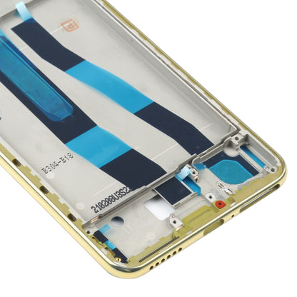 Original Front Housing LCD Frame Bezel Plate for Xiaomi Mi 11 Lite 5G / Mi 11 Youth/11 Lite 5G NE(Yellow) - Frame Bezel Plate by buy2fix | Online Shopping UK | buy2fix