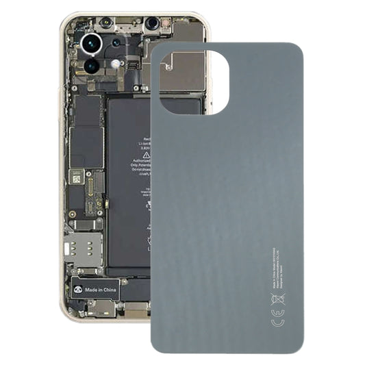 Original Battery Back Cover for Xiaomi Mi 11 Lite 4G M2101K9AG(Black) - Back Cover by buy2fix | Online Shopping UK | buy2fix