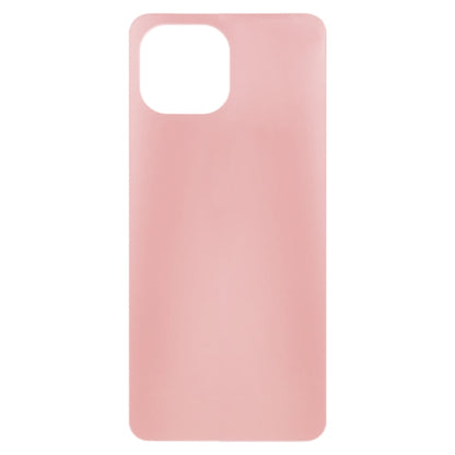 Original Battery Back Cover for Xiaomi Mi 11 Lite 4G M2101K9AG(Red) - Back Cover by buy2fix | Online Shopping UK | buy2fix