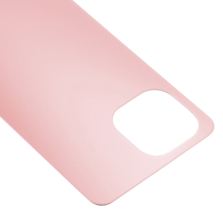 Original Battery Back Cover for Xiaomi Mi 11 Lite 4G M2101K9AG(Red) - Back Cover by buy2fix | Online Shopping UK | buy2fix