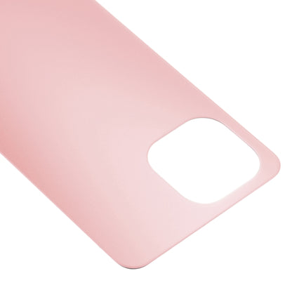 Original Battery Back Cover for Xiaomi Mi 11 Lite 4G M2101K9AG(Red) - Back Cover by buy2fix | Online Shopping UK | buy2fix