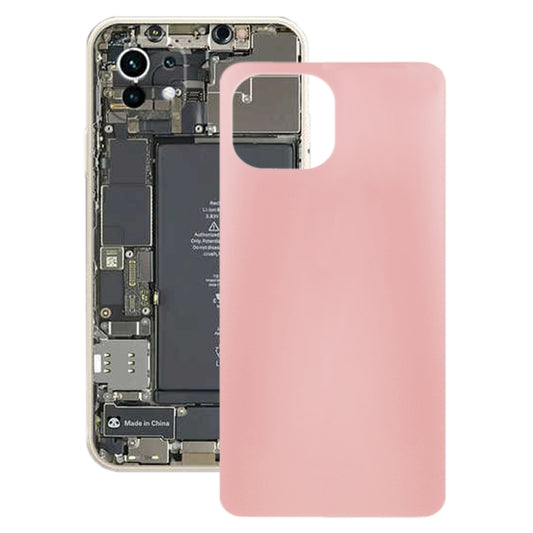 Original Battery Back Cover for Xiaomi Mi 11 Lite 4G M2101K9AG(Red) - Back Cover by buy2fix | Online Shopping UK | buy2fix