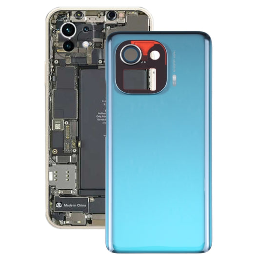 Original Battery Back Cover for Xiaomi Mi 11 Pro(Green) - Back Cover by buy2fix | Online Shopping UK | buy2fix
