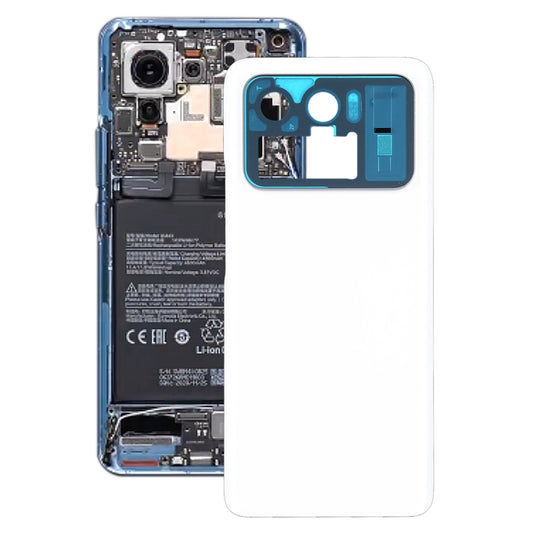 Original Ceramics Battery Back Cover for Xiaomi Mi 11 Ultra M2102K1G(White) - Back Cover by buy2fix | Online Shopping UK | buy2fix