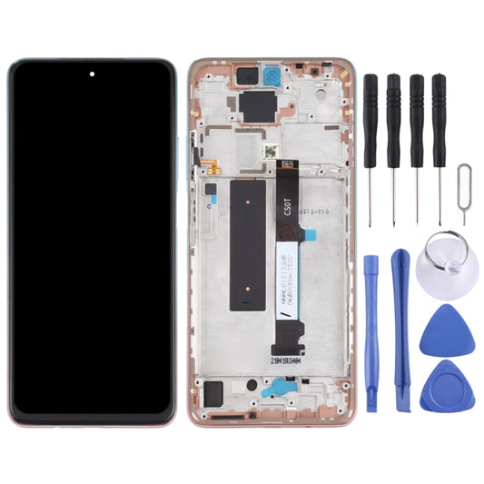 Original LCD Screen and Digitizer Full Assembly with Frame for Xiaomi Redmi Note 9 Pro 5G / Mi 10T Lite 5G M2007J17C M2007J17G (Rose Gold Beach) - LCD Screen by buy2fix | Online Shopping UK | buy2fix