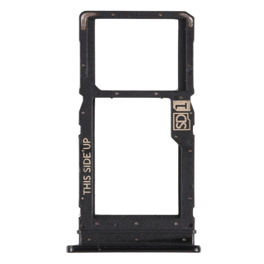 SIM-Kartenfach + Micro-SD-Kartenfach für Motorola Moto G Stylus (Schwarz)