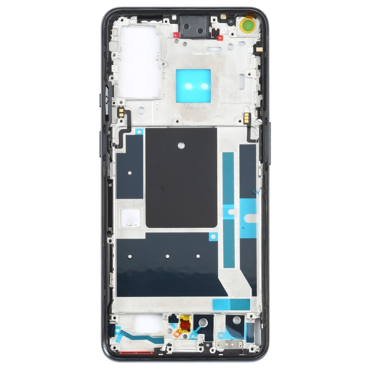 For OnePlus 9 (EU/NA Version) Middle Frame Bezel Plate (Black) - Frame Bezel Plate by buy2fix | Online Shopping UK | buy2fix
